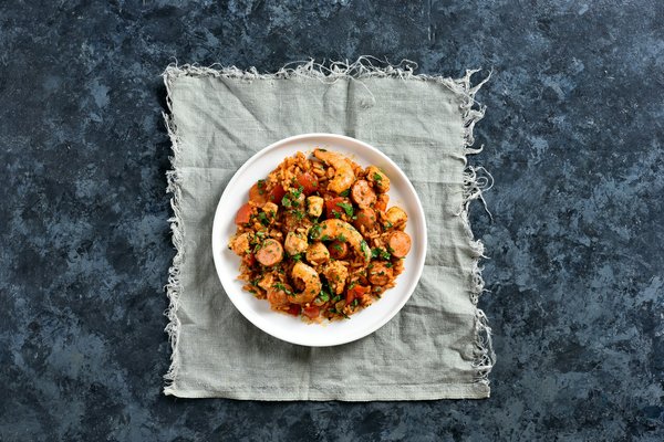 Can You Prepare a Gourmet Jambalaya with Andouille Sausage and Shrimp?